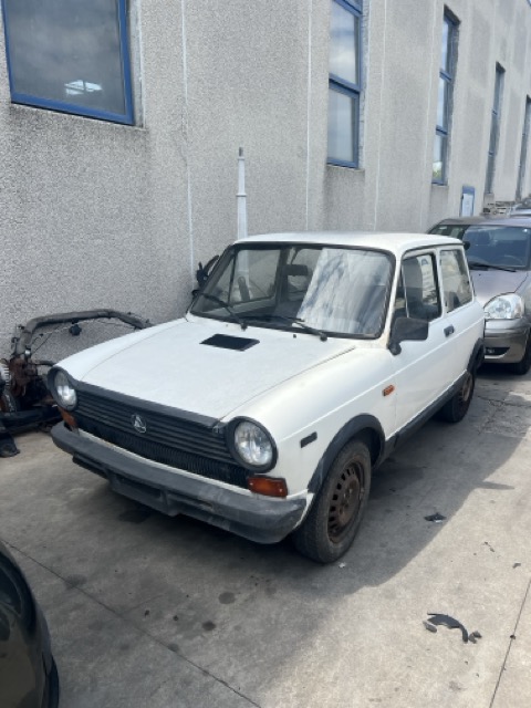 Autobianchi A112  900 cc Benz. Anno 1981 Codice Motore A5000 43CV