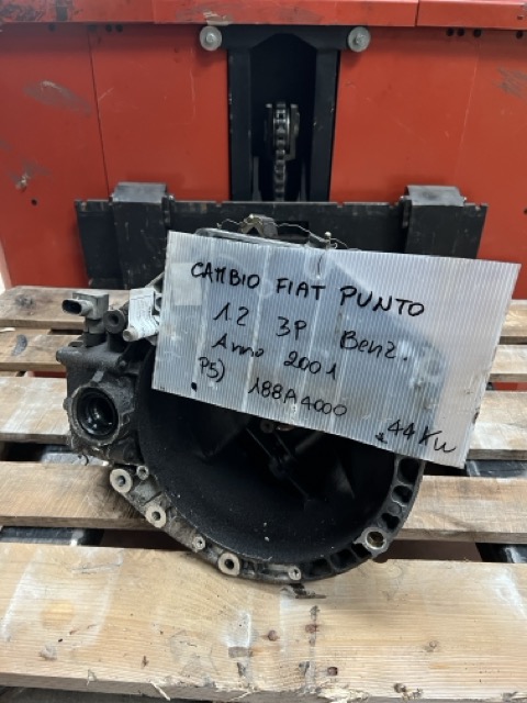 Cambio Fiat Punto 1.2 3P Anno 2001 Codice Motore 188A4000 44KW