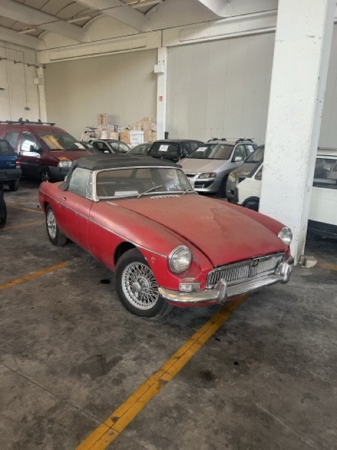 Ricambi MG MGB 1.6 Benz. Cabrio Anno 1963